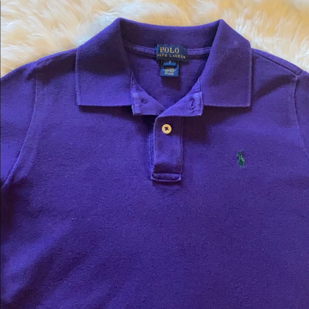 Ralph Lauren Cotton Mesh Polo Shirt